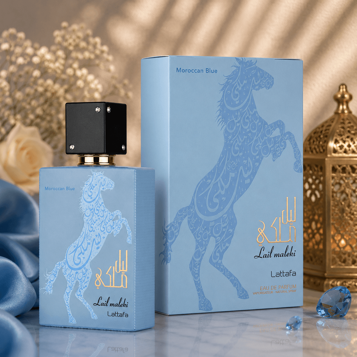 Lail Maleki Moroccan Blue