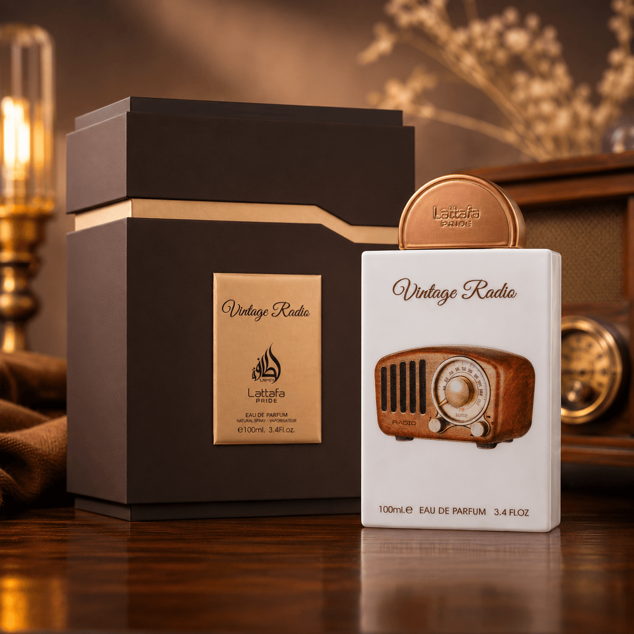 Flacon Vintage Radio
